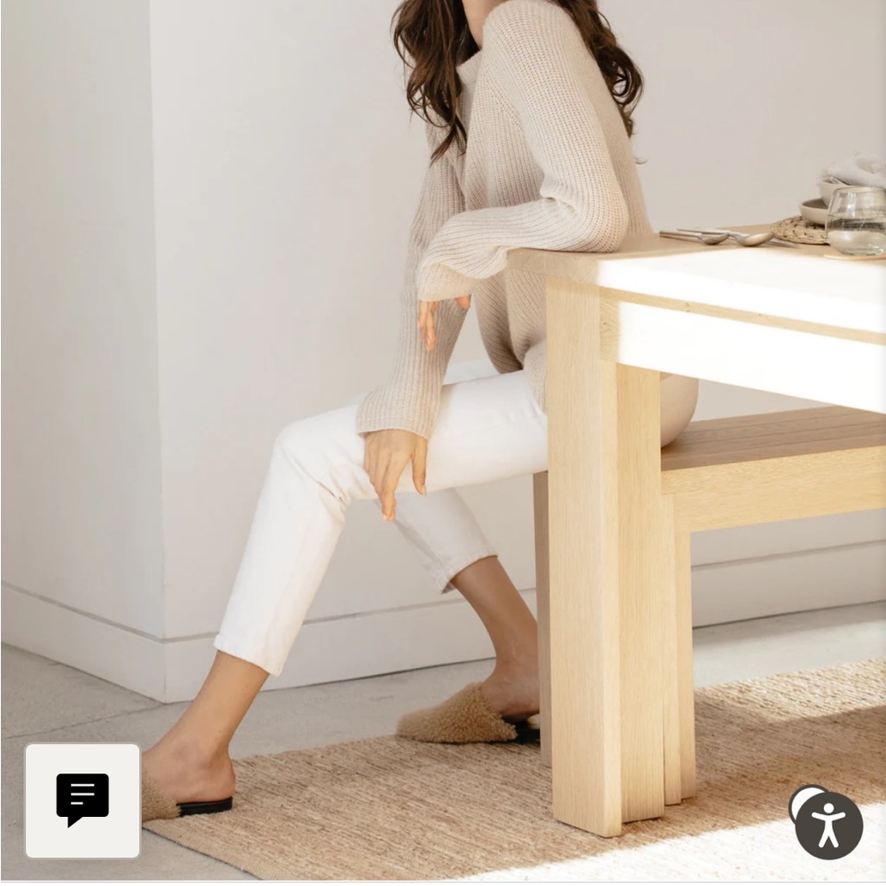 JENNI KAYNE shearling mules SEE SIZING NOTE :) - Picture 4 of 5